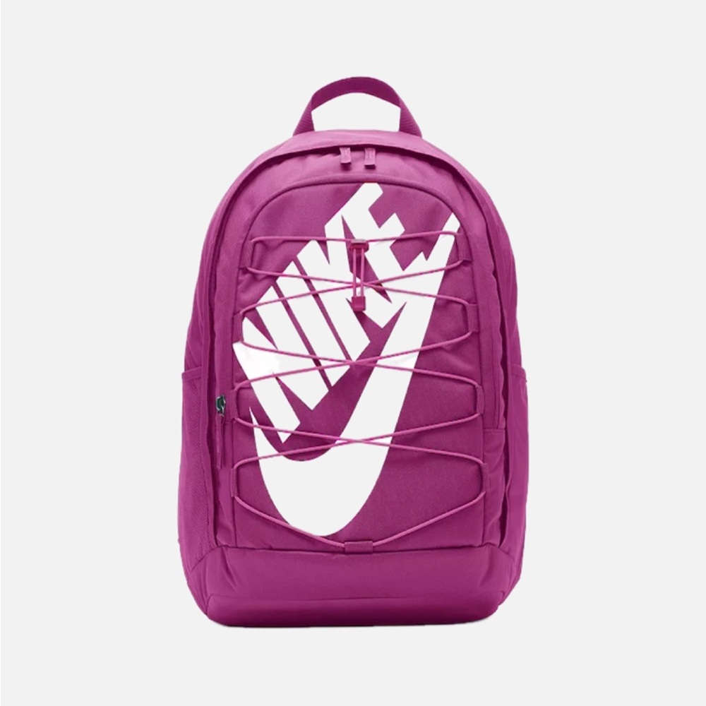 Nike Hayward Logo Backpack Magenta Backpack with White Logo